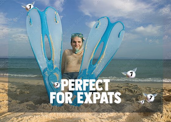 A lottery website that is perfect for expats.
